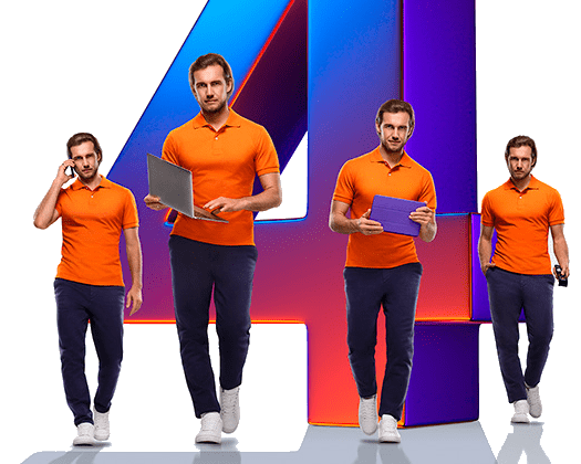 Великолепная четверка Ростелеком в посёлок Лукошкинский (Липецкая область)